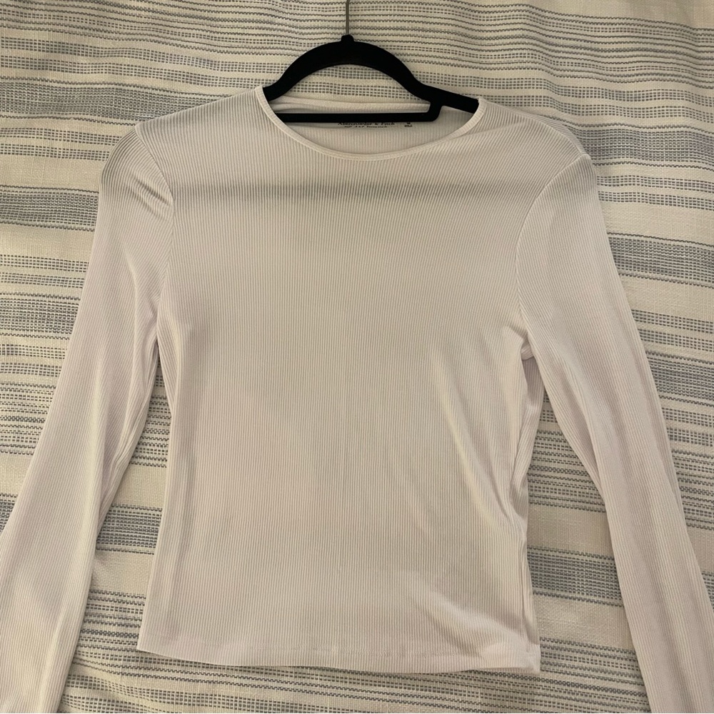 Abercrombie Long Sleeved Rib Top